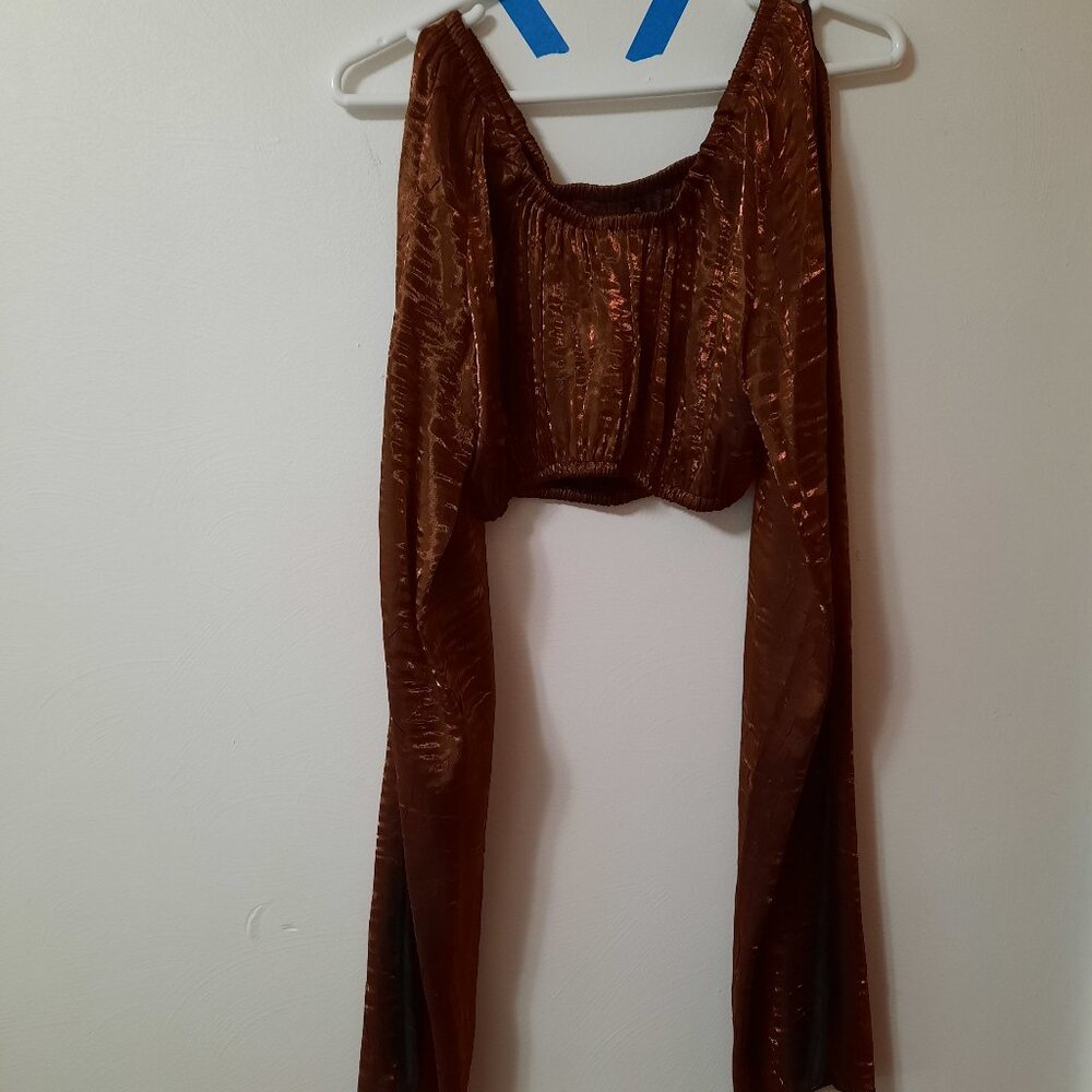 Domba Tribal Bellydance Copper Blouse/Top